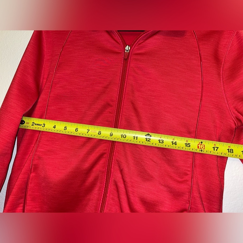 Talbots Red Full-Zip Jacket - Picture 8 of 9